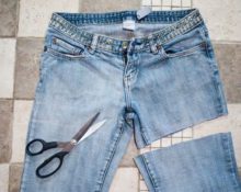 Как из брюк сделать шорты