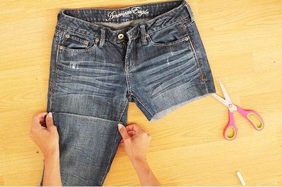 Как из штанов сделать шорты