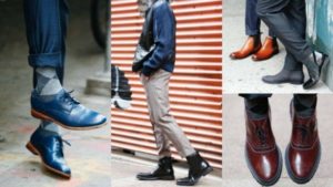Модные мужские туфли