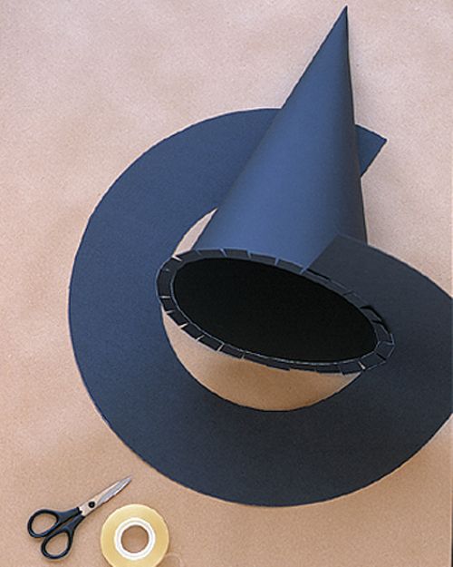 Шляпа ведьмы своими руками: пошаговый МК по изготовлению с фото и видео