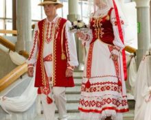 Современные белорусские свадебные костюмы