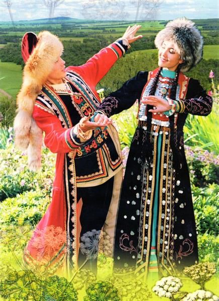 Башкирский национальный костюм: мужской, женский, детский, свадебный, описание, фото
