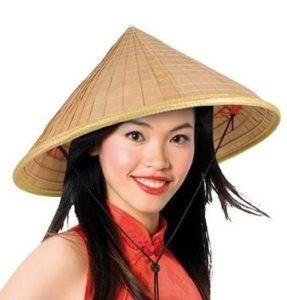 как называется китайская шляпа
