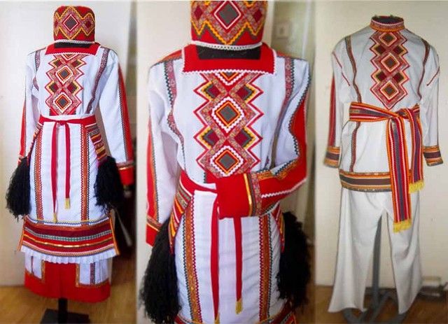 Детский костюм для девочек Народы Мордовии