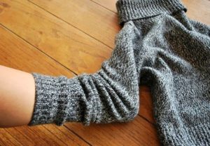 носки из старого свитера