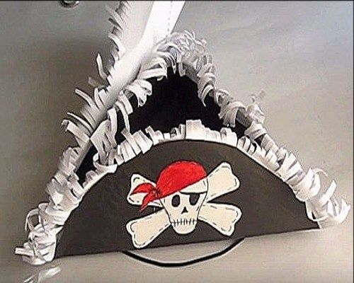 Создание пиратской атрибутики своими руками с использованием бумаги