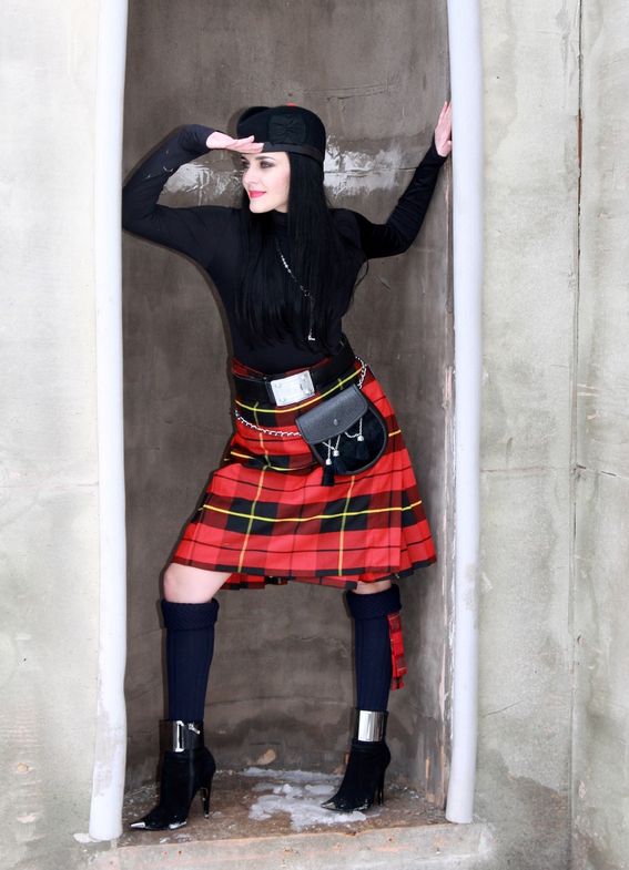 шотландская юбка