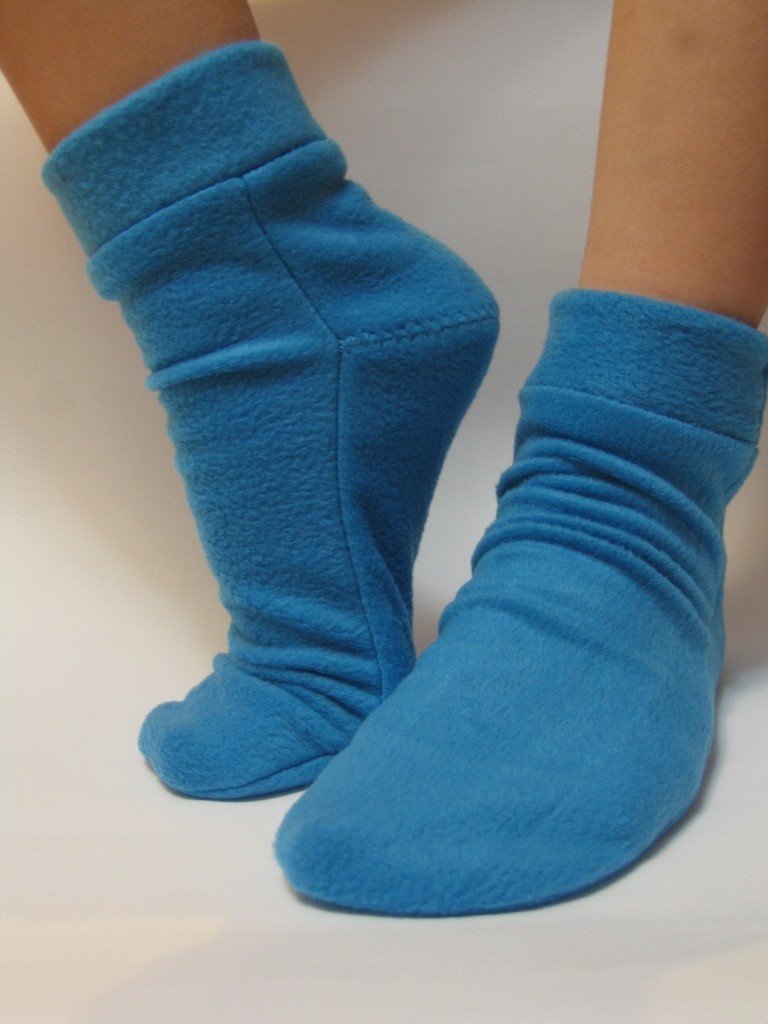 Теплые носки из флиса от Ларисы Смирновой — как сшить