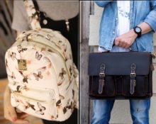 портфель и рюкзак