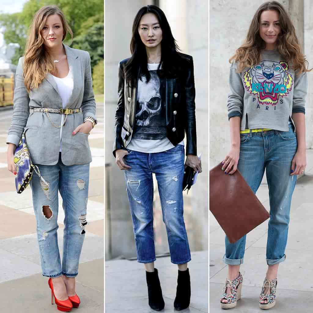 Что одевать с джинсами женщинам