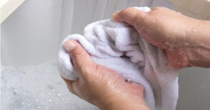 как отбелить полотенца