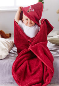 как сшить полотенце с капюшоном для ребенка
