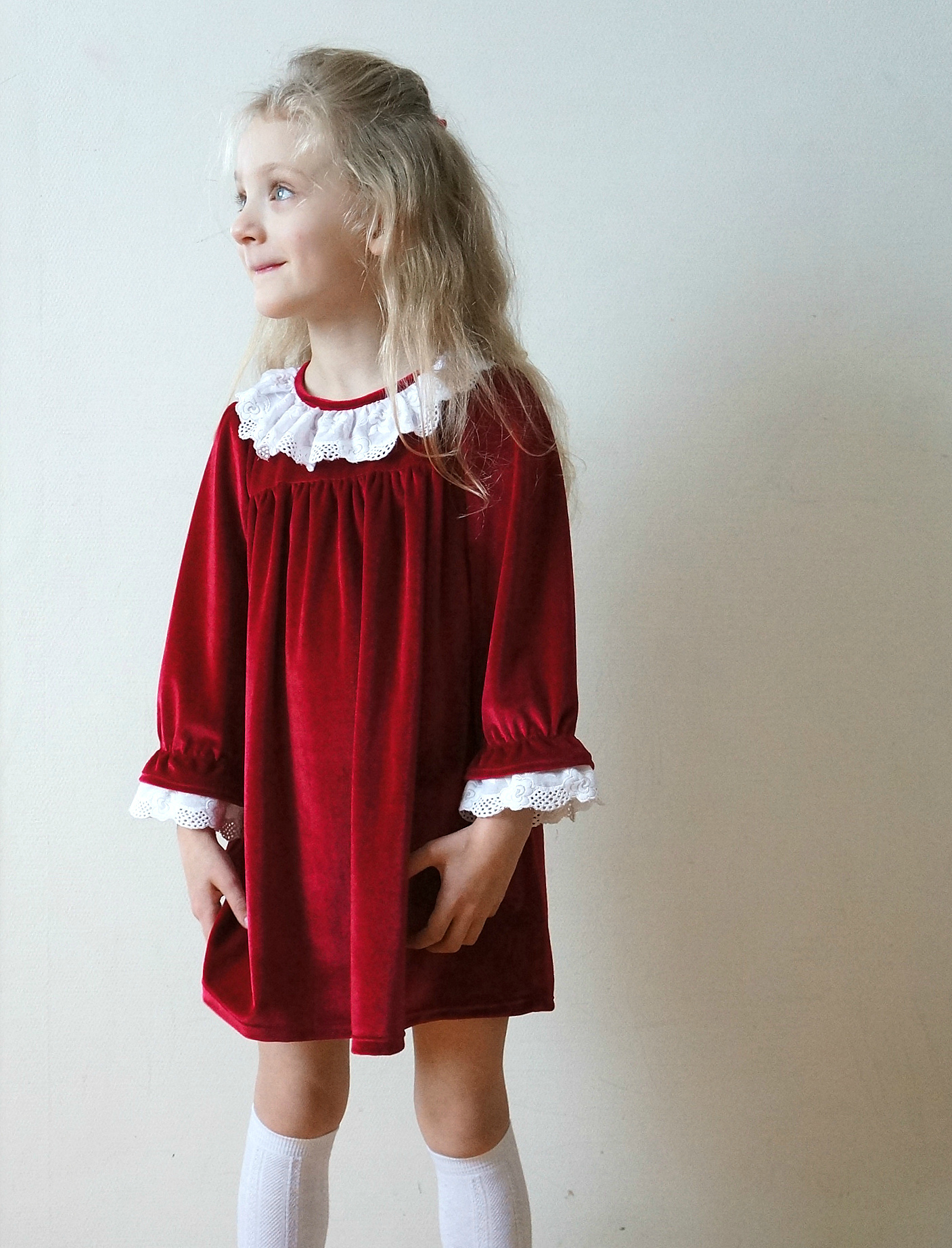 Платье для девочки своими руками на 8-9 лет. Мастер-класс с пошаговыми фото