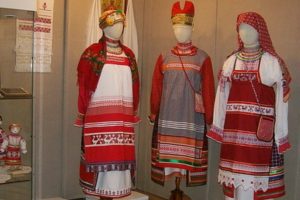 свадебный костюм народов калужской области