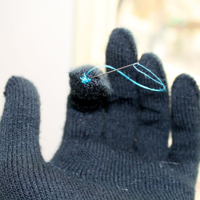трикотажные перчатки