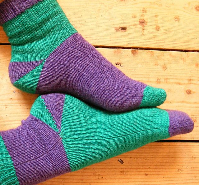 Мысок носка спицами: 5 способов с описанием для начинающих