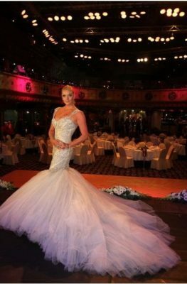 свадебное платье Анастасии Волочковой