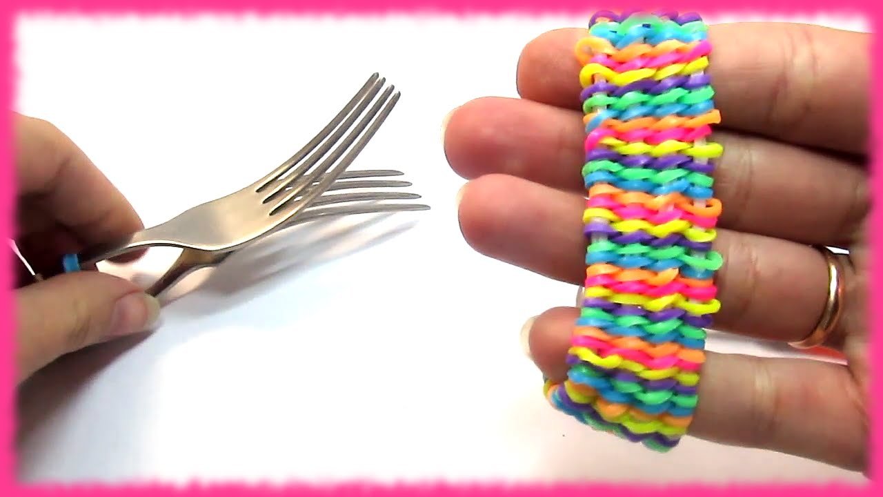 Изучаем популярные техники плетения и узоры браслетов из резинок