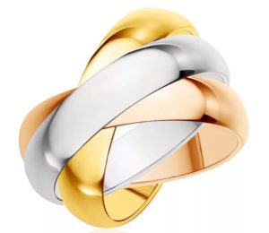 кольцо обручальное синтерлинг