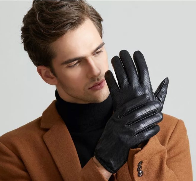 кожаные перчатки мужские