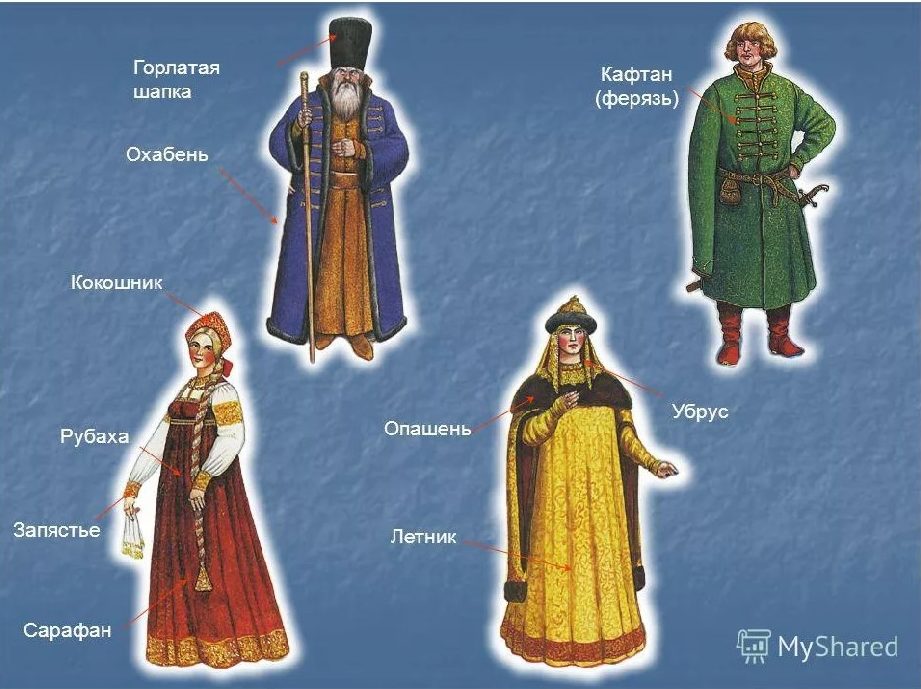 русский национальный костюм 6