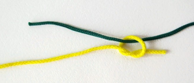 скользящий узел на браслете ткацкий