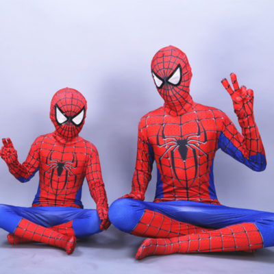 Как сделать костюм человека паука