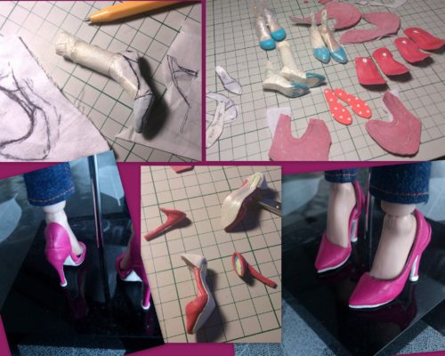 Как сделать туфли для куклы