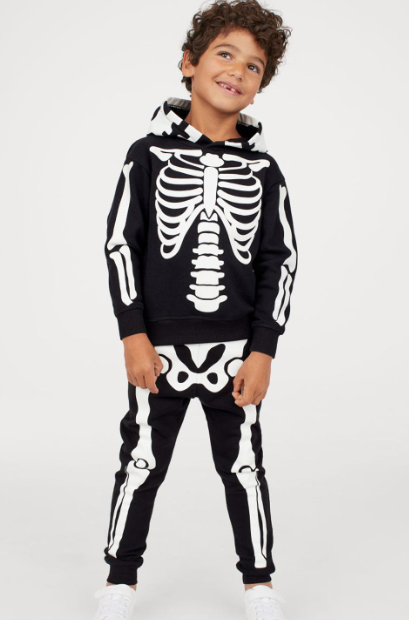 костюм скелет