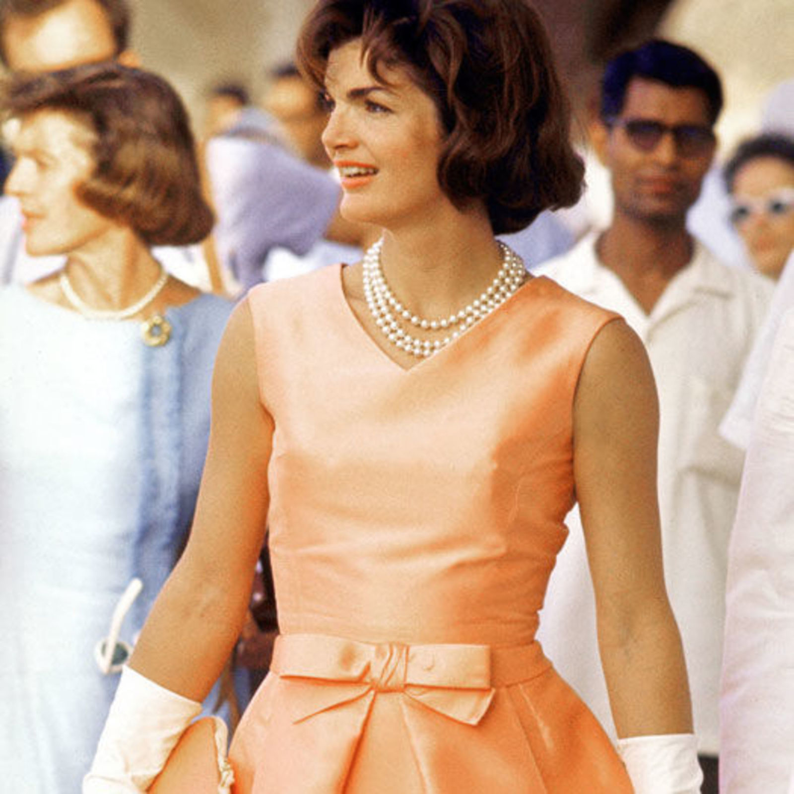 Жаклин Кеннеди в платье