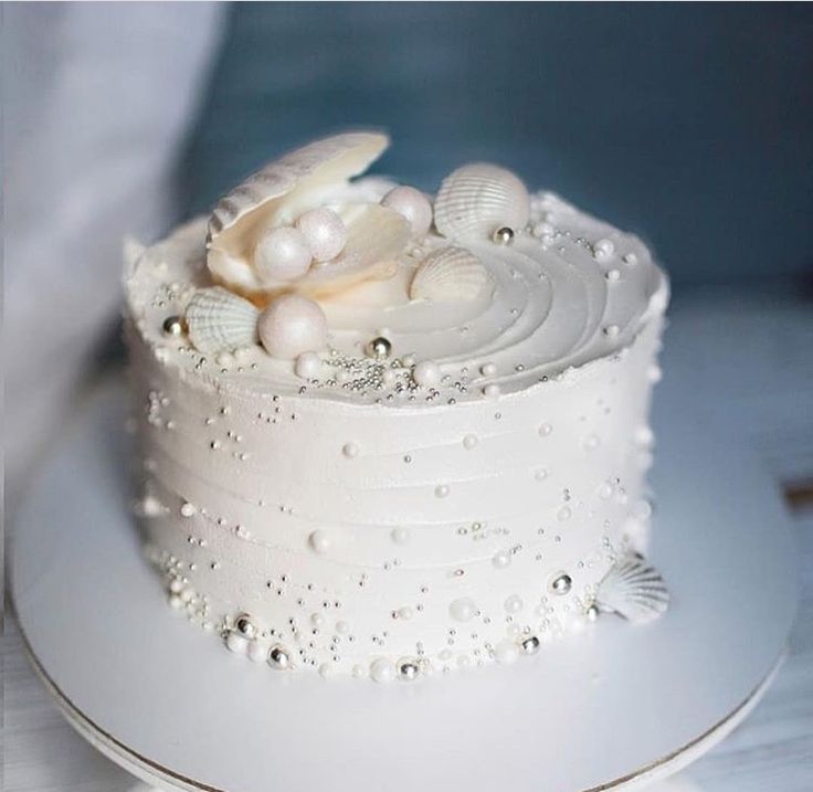 торт на жемчужную свадьбу