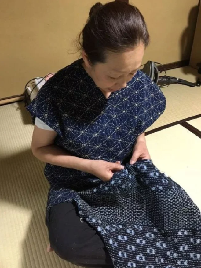 Японская вышивка Сашико