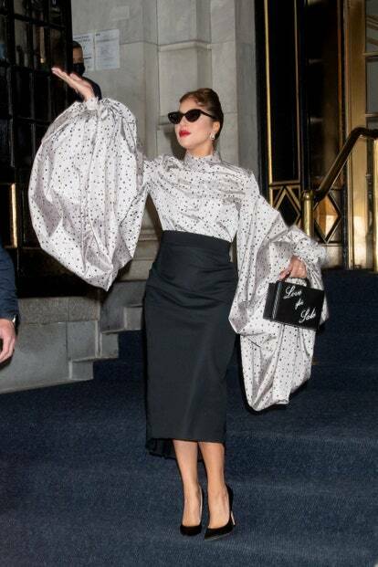 Леди Гага в поездке в Нью-Йорк