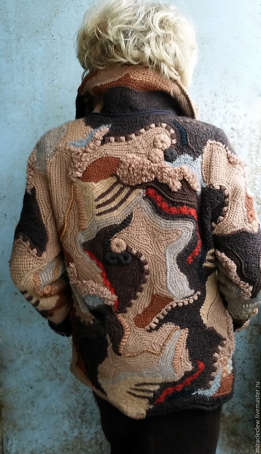 Схема вязания: Пуловер в стиле 