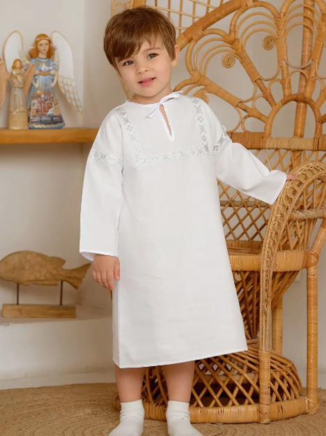 Крестильная рубашка для младенца своими руками | Самошвейка - сайт о шитье и рукоделии